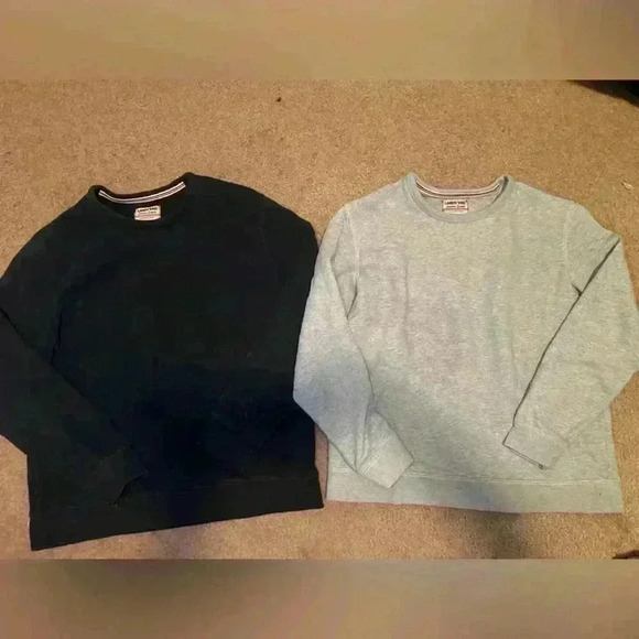 Lands End Serious Sweats Sweatshirts Men’s Size Large (Lot of 2) - Picture 1 of 6